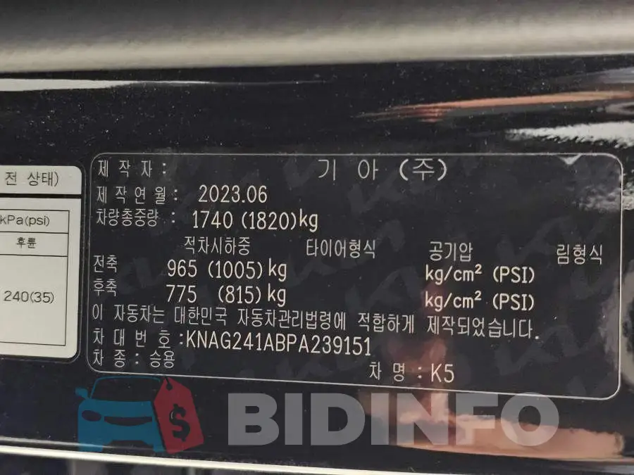 KNAG241ABPA239151 Photo# 7
