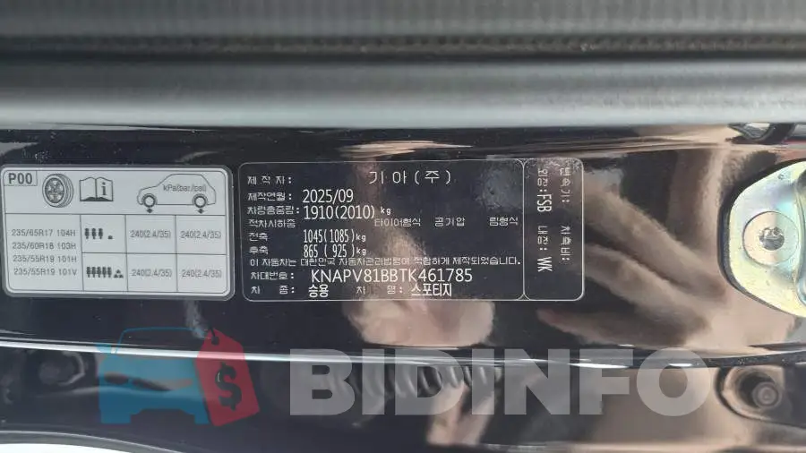 KNAPV81BBTK461785 Photo# 19