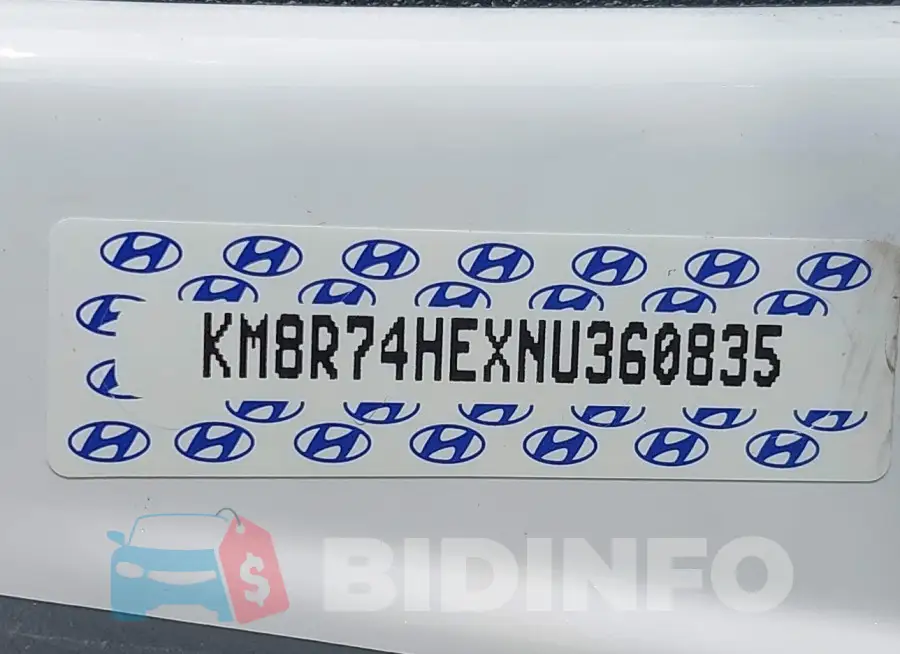 KM8R74HEXNU360835 Photo# 9