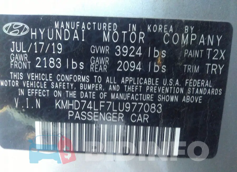 KMHD74LF7LU977083 Photo# 9