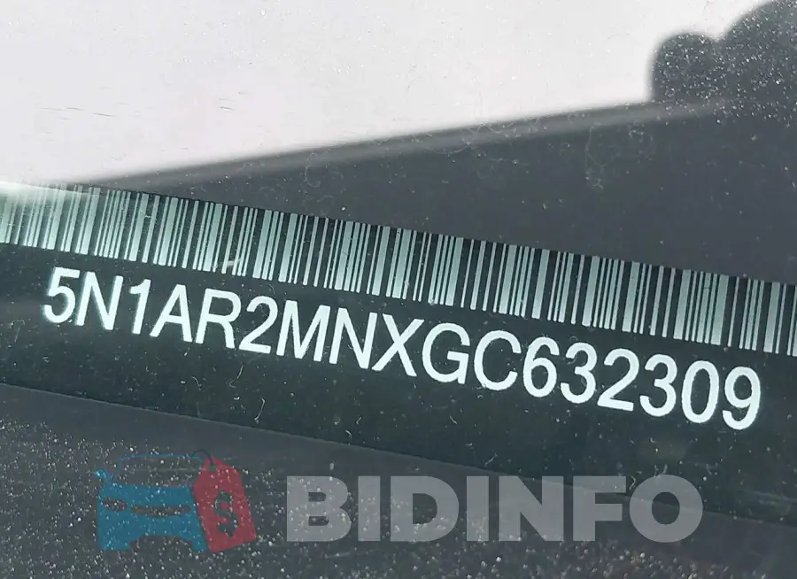 5N1AR2MNXGC632309 Photo# 9