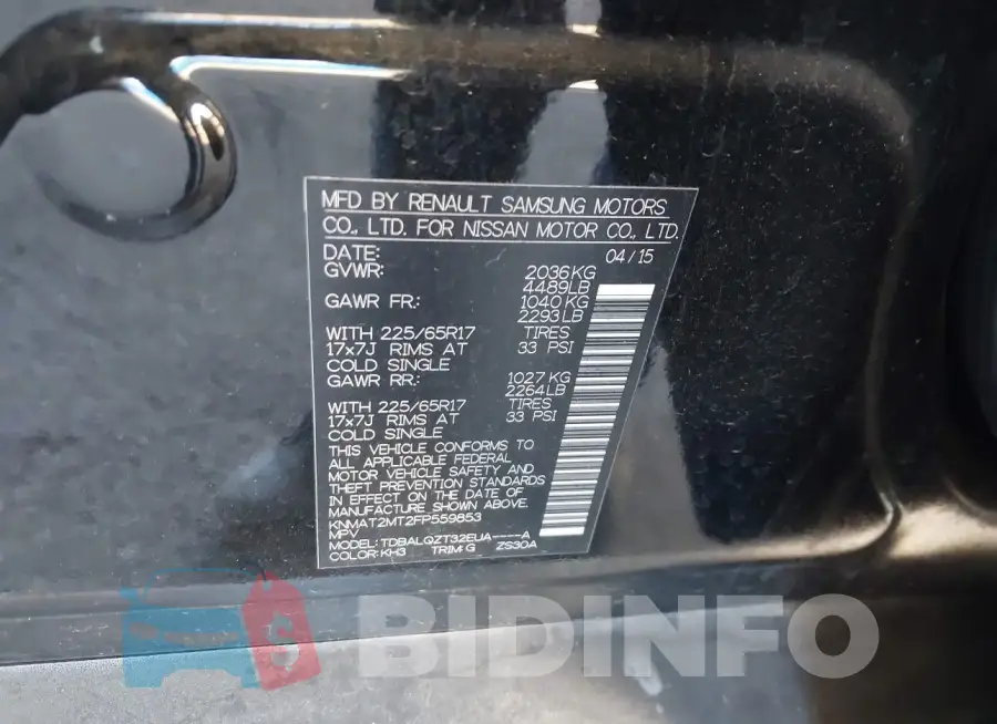 KNMAT2MT2FP559853 Photo# 9