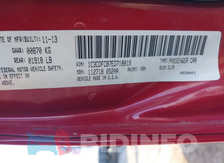 1C3CDFCB7ED718019 Photo# 9