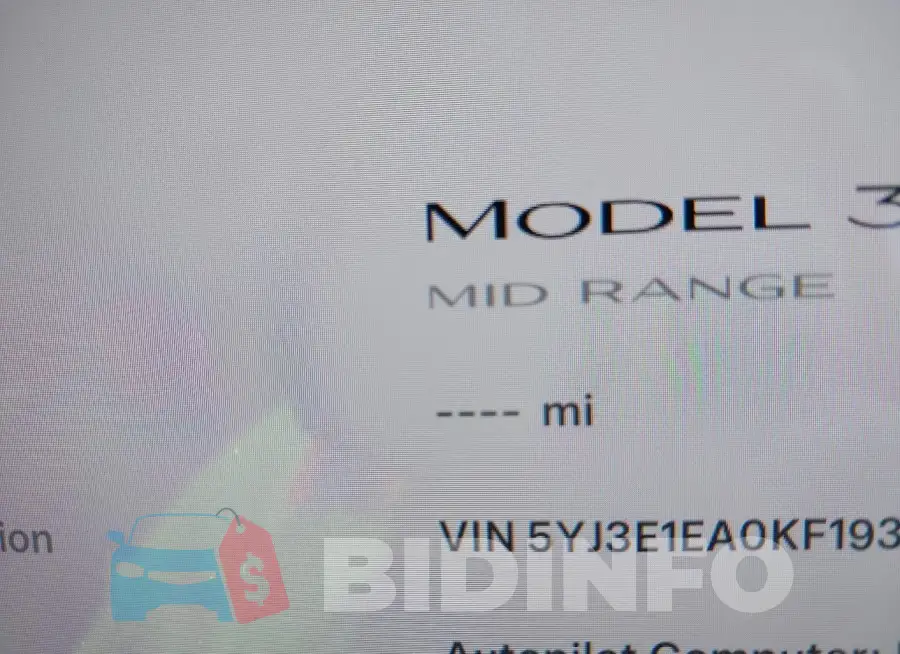 5YJ3E1EA0KF193213 Photo# 7