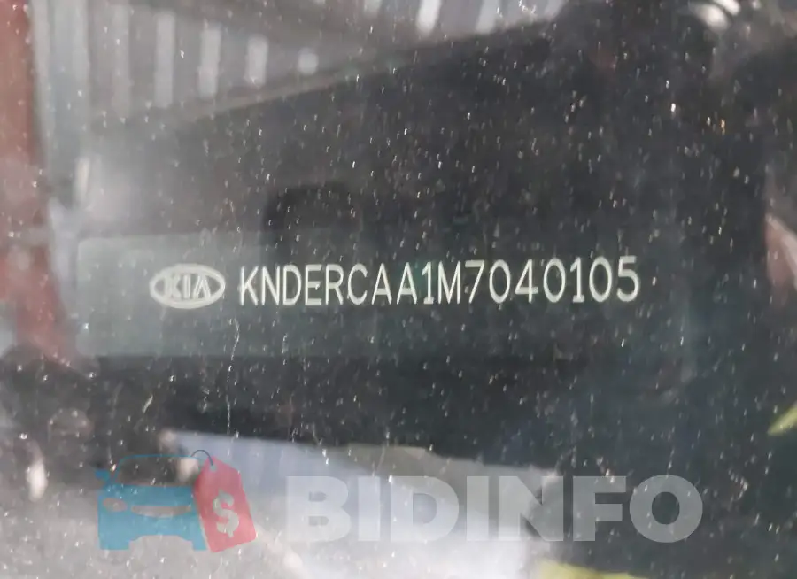 KNDERCAA1M7040105 Photo# 9