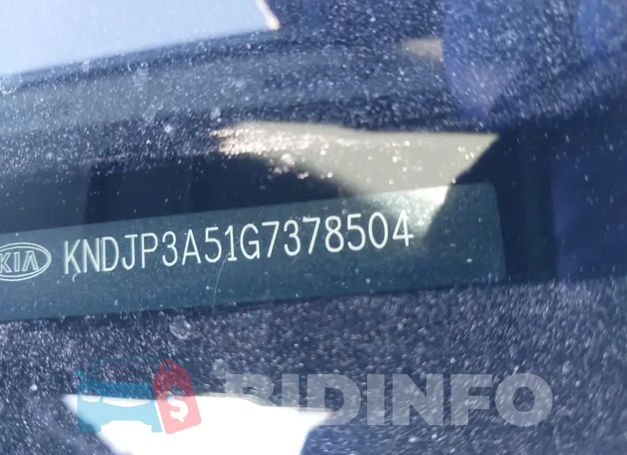 KNDJP3A51G7378504 Photo# 9