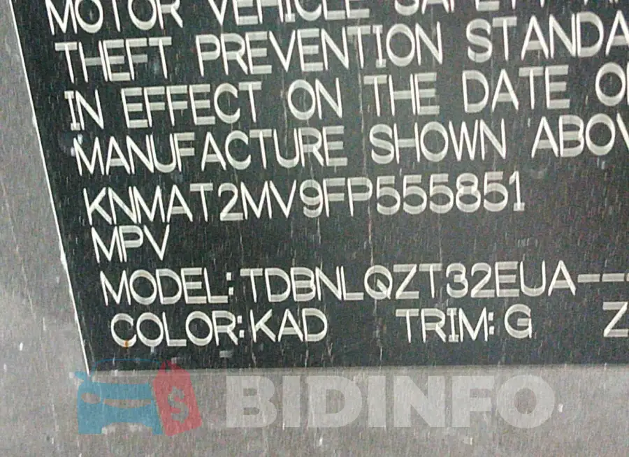 KNMAT2MV9FP555851 Photo# 9