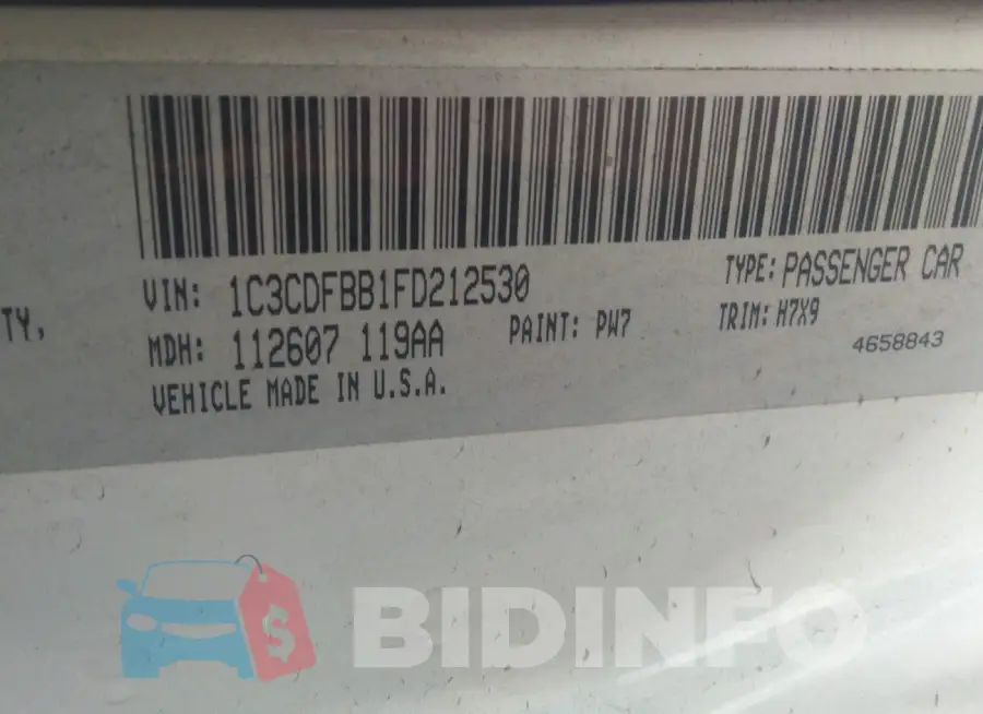 1C3CDFBB1FD212530 Photo# 9