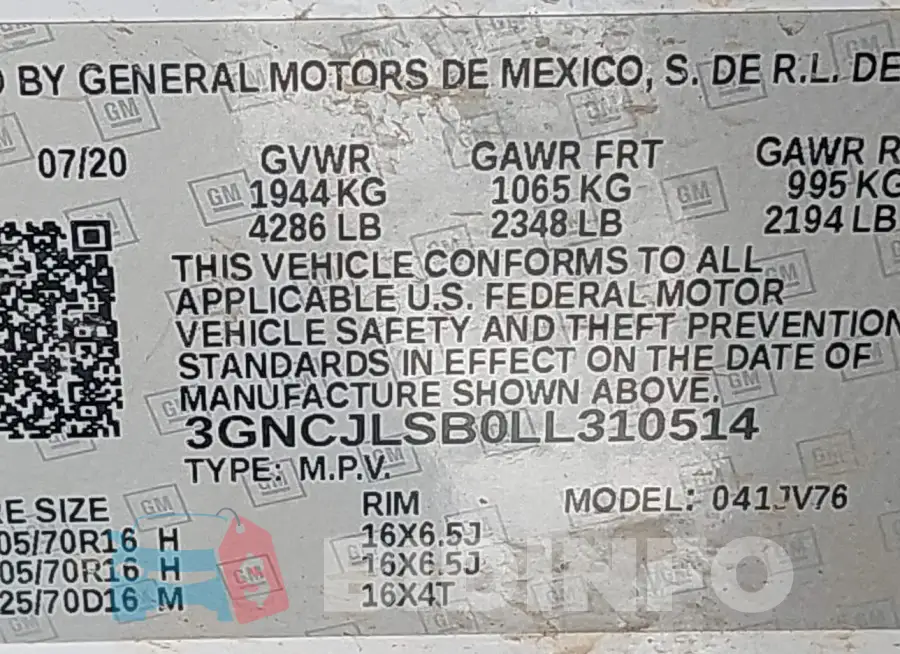 3GNCJLSB0LL310514 Photo# 9