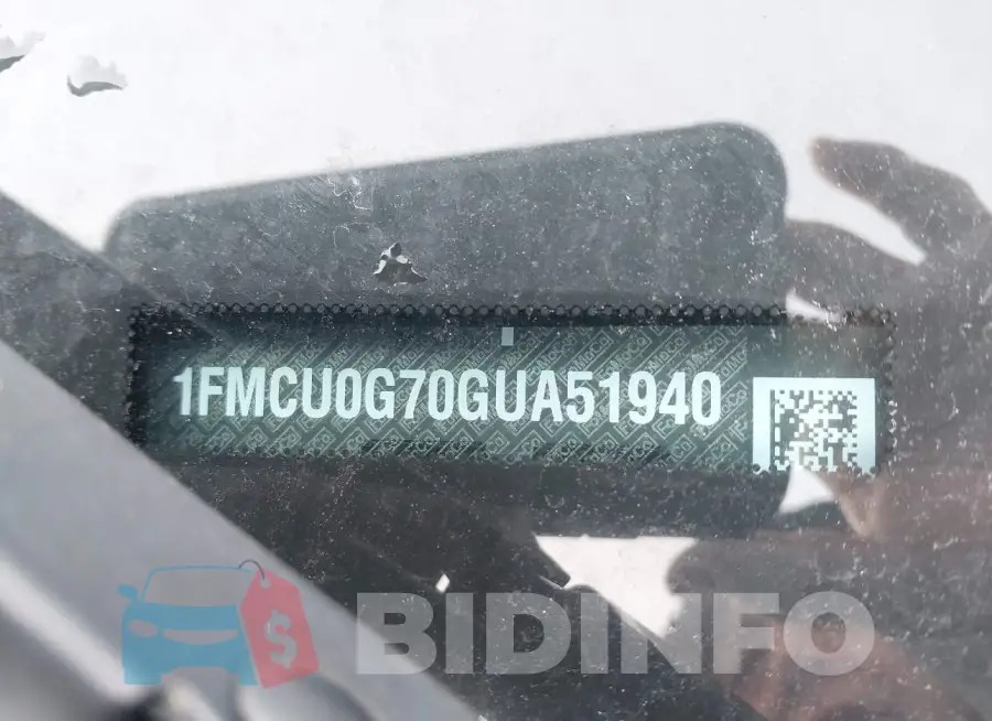 1FMCU0G70GUA51940 Photo# 9