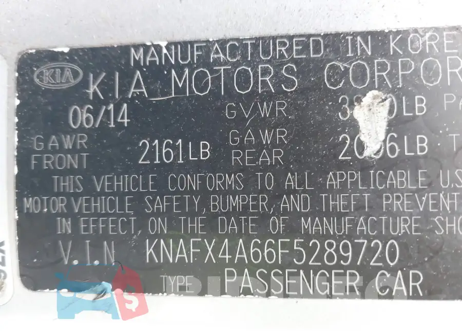 KNAFX4A66F5289720 Photo# 9