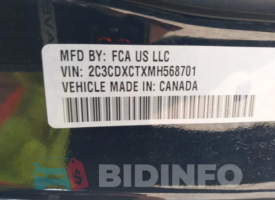 2C3CDXCTXMH568701 Photo# 9