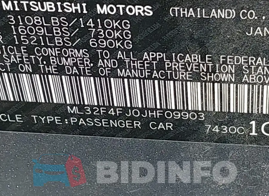 ML32F4FJ0JHF09903 Photo# 9