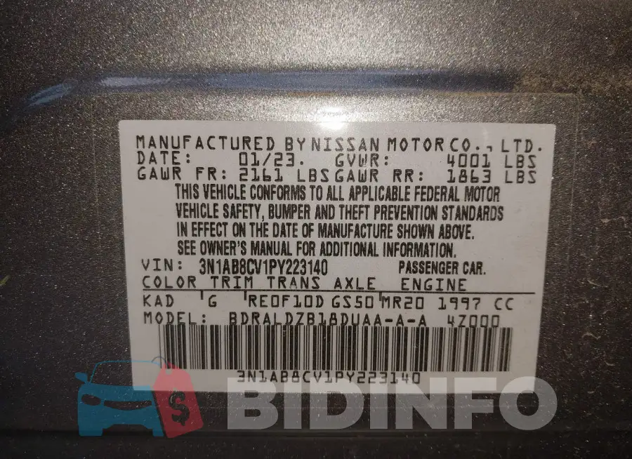 3N1AB8CV1PY223140 Photo# 9