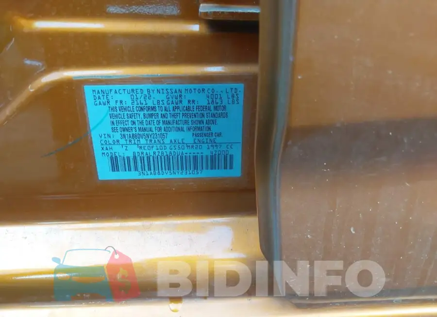 3N1AB8DV5NY231057 Photo# 9