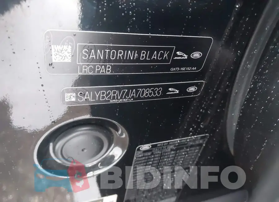 SALYB2RV7JA708533 Photo# 9
