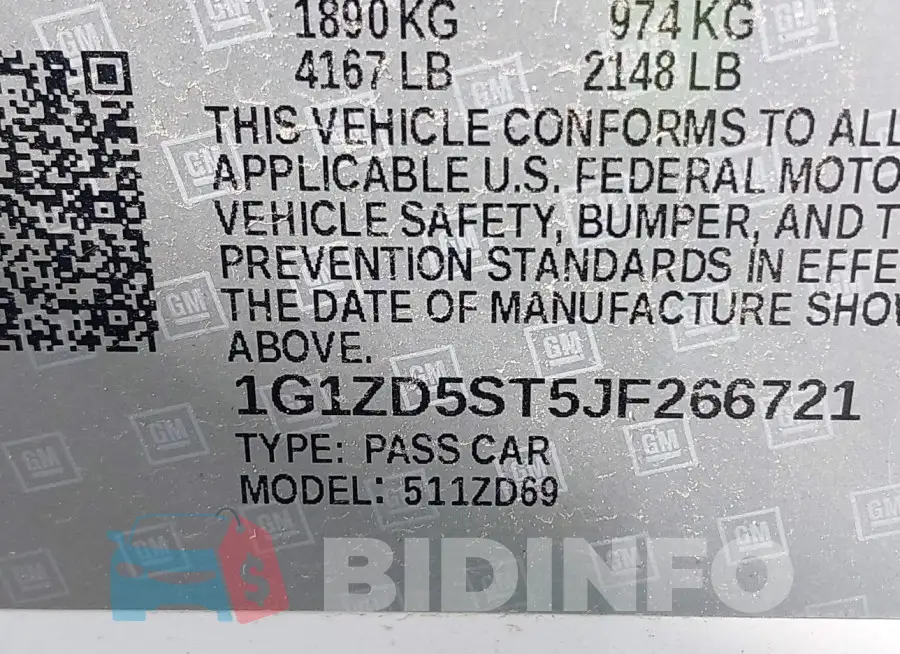 1G1ZD5ST5JF266721 Photo# 9