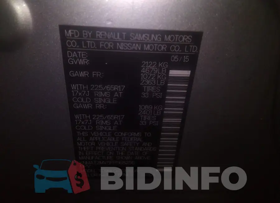 KNMAT2MV5FP568256 Photo# 9