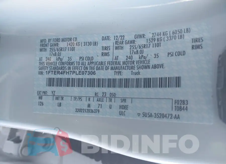 1FTER4FH7PLE07306 Photo# 9