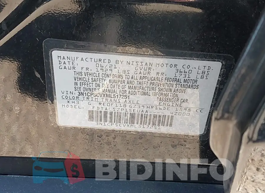 3N1CP5CVXML517251 Photo# 9