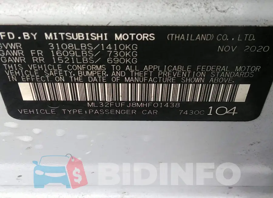 ML32FUFJ8MHF01438 Photo# 9