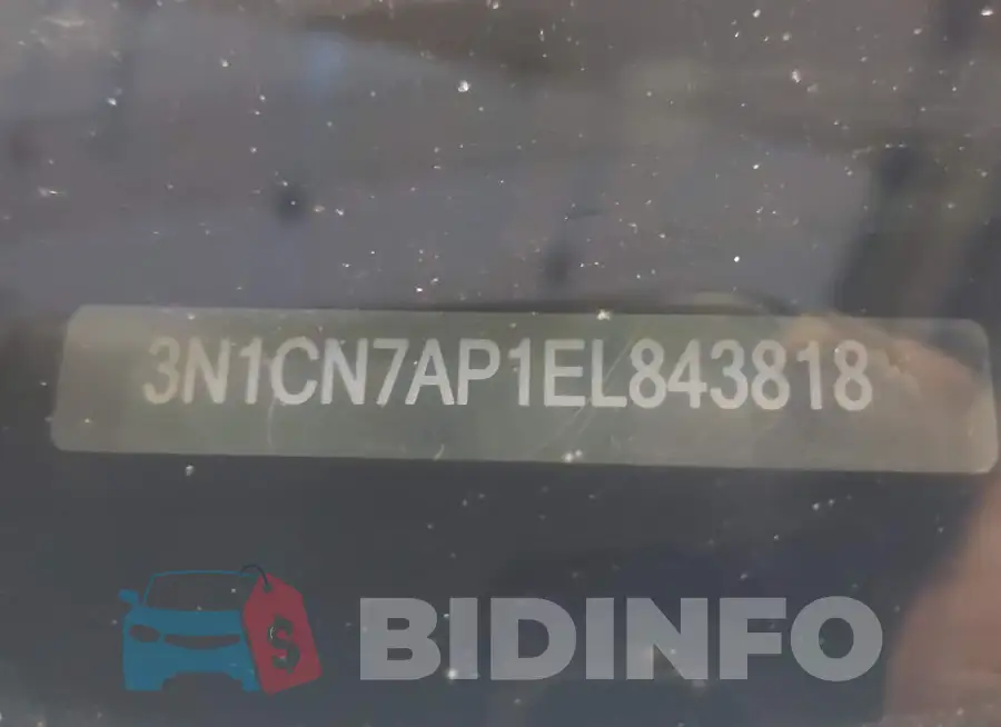 3N1CN7AP1EL843818 Photo# 9