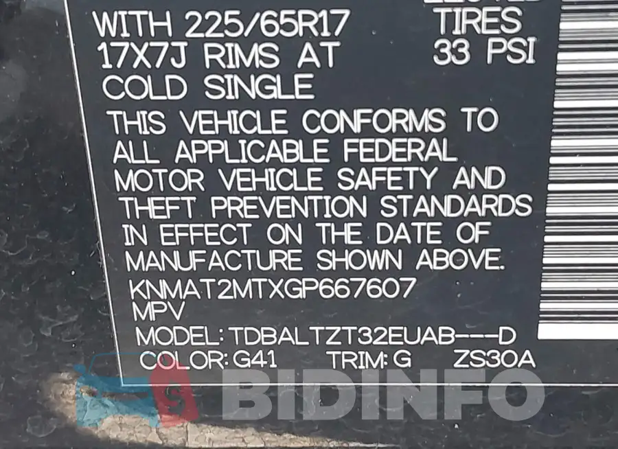 KNMAT2MTXGP667607 Photo# 9