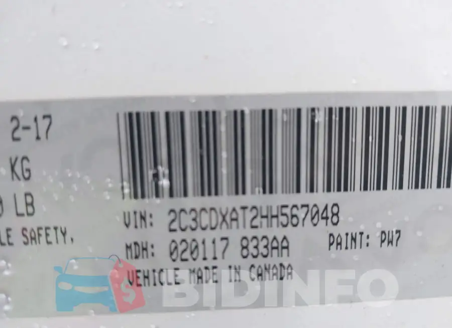 2C3CDXAT2HH567048 Photo# 9