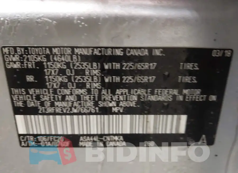 2T3RFREV2JW766761 Photo# 9