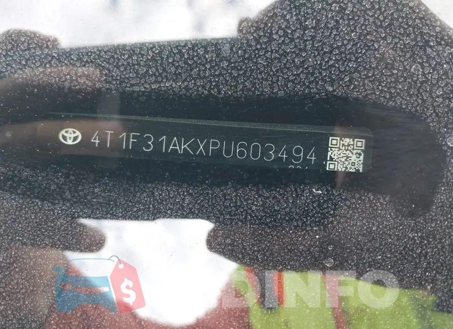 4T1F31AKXPU603494 Photo# 9