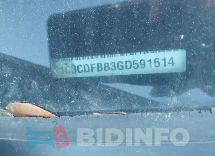 1C3CDFBB3GD591614 Photo# 9