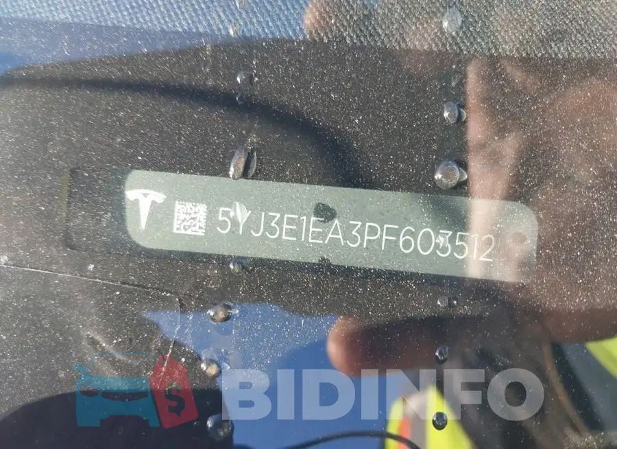 5YJ3E1EA3PF603512 Photo# 9