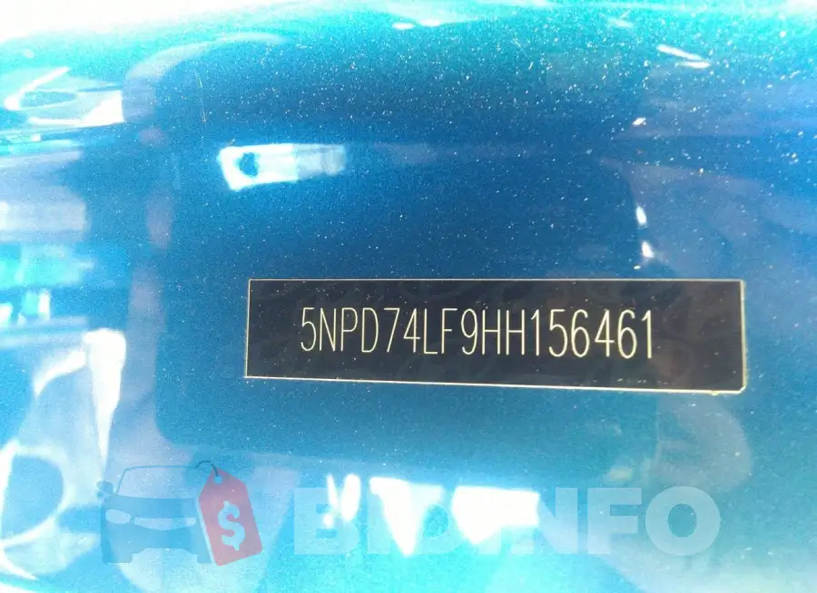 5NPD74LF9HH156461 Photo# 9