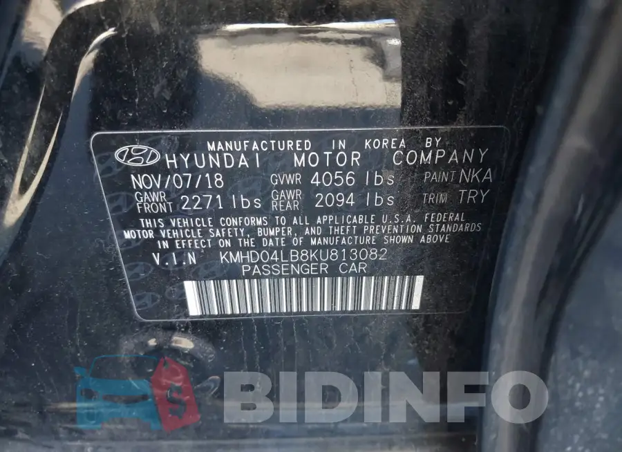 KMHD04LB8KU813082 Photo# 9