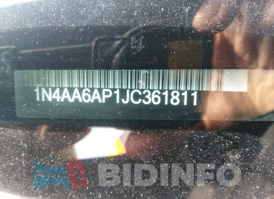 1N4AA6AP1JC361811 Photo# 9