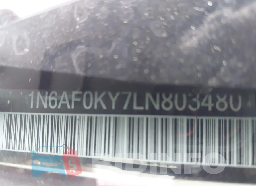 1N6AF0KY7LN803480 Photo# 9