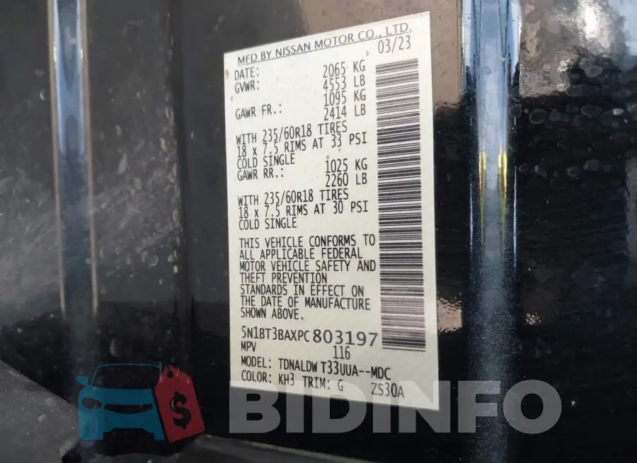 5N1BT3BAXPC803197 Photo# 9