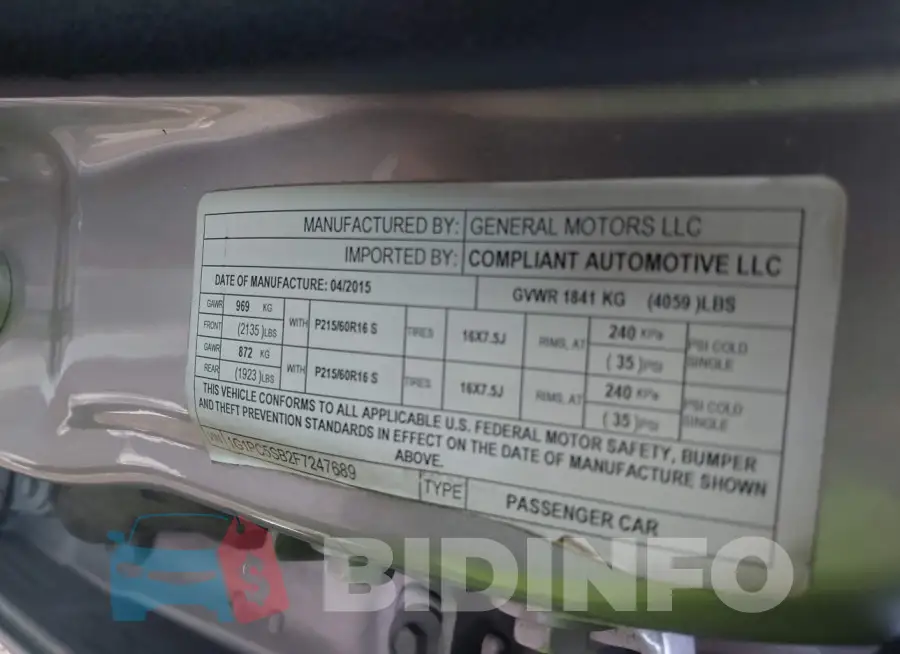 1G1PC5SB2F7247689 Photo# 9