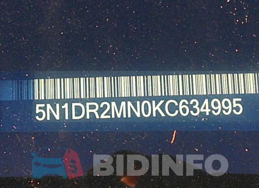 5N1DR2MN0KC634995 Photo# 9