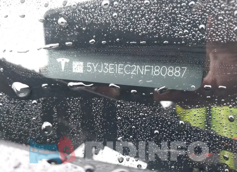 5YJ3E1EC2NF180887 Photo# 9