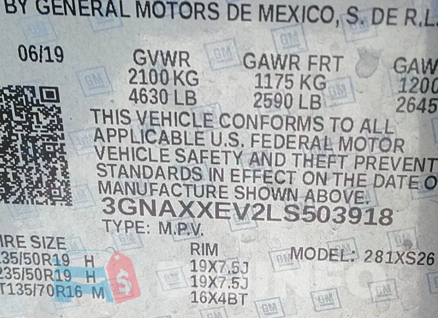 3GNAXXEV2LS503918 Photo# 9