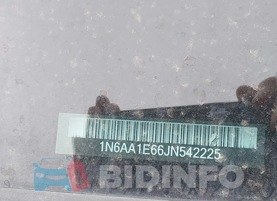 1N6AA1E66JN542225 Photo# 9