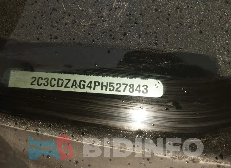 2C3CDZAG4PH527843 Photo# 9
