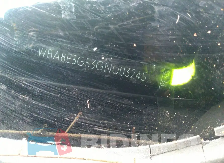 WBA8E3G53GNU03245 Photo# 9