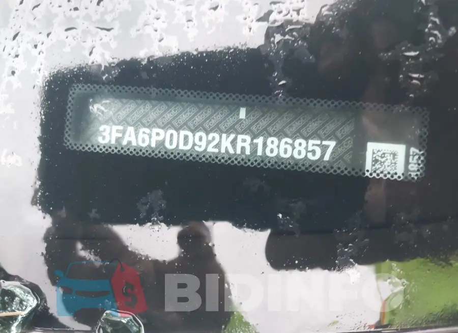 3FA6P0D92KR186857 Photo# 9