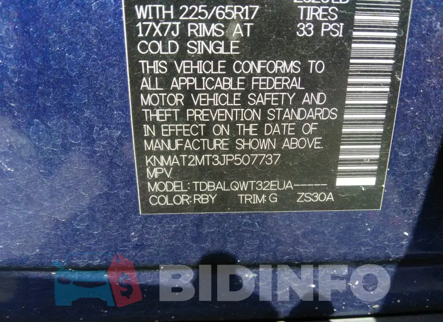 KNMAT2MT3JP507737 Photo# 9