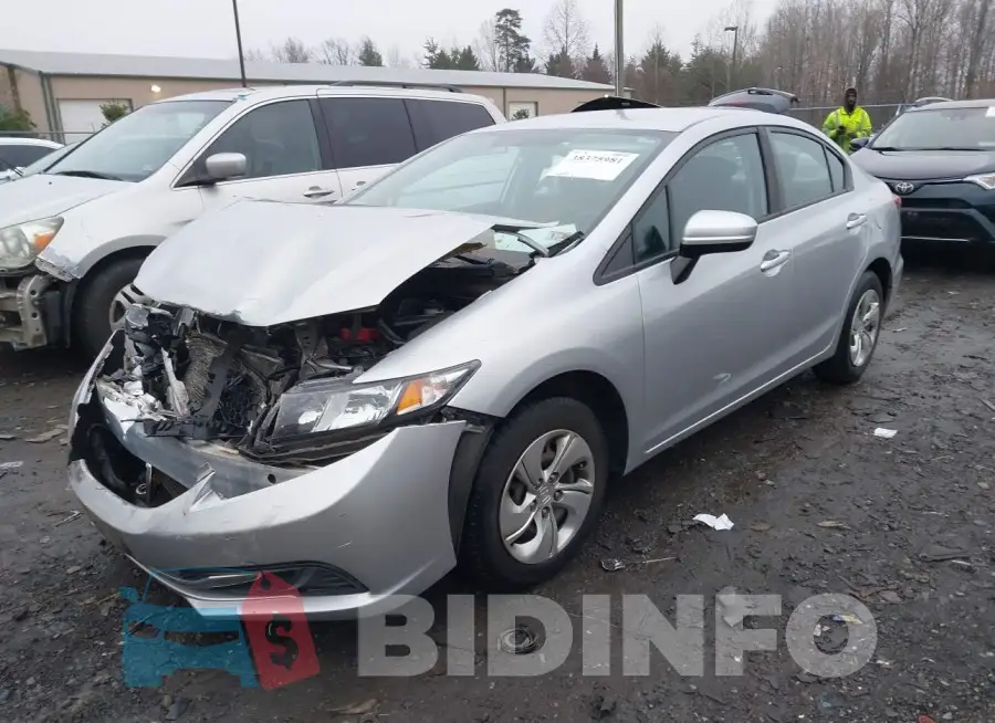 19XFB2F54FE214590 Photo# 2