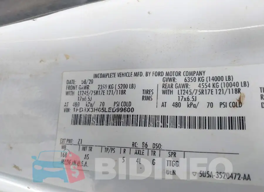 1FD8X3H65LED99600 Photo# 9