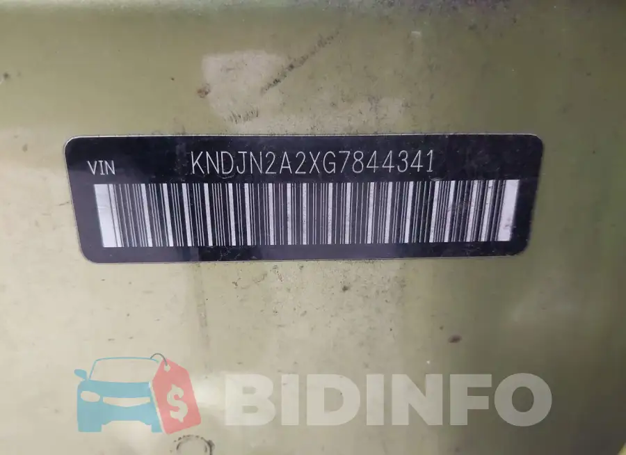 KNDJN2A2XG7844341 Photo# 9