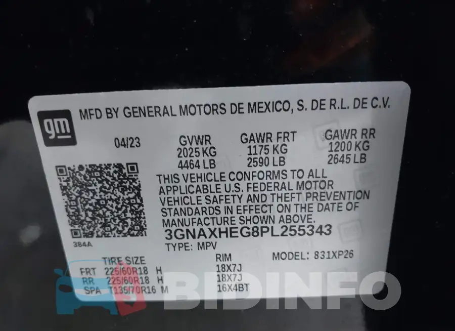 3GNAXHEG8PL255343 Photo# 9